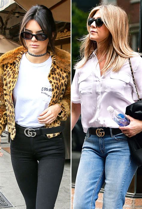 outfits gucci belt|celebrities wearing Gucci belt.